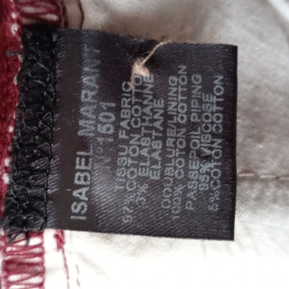 Isabel Marant Embroidered Butterfly Capri Pants  Size US 4 - Picture 11 of 11